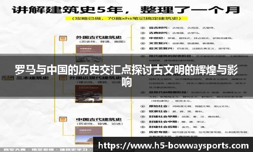 罗马与中国的历史交汇点探讨古文明的辉煌与影响